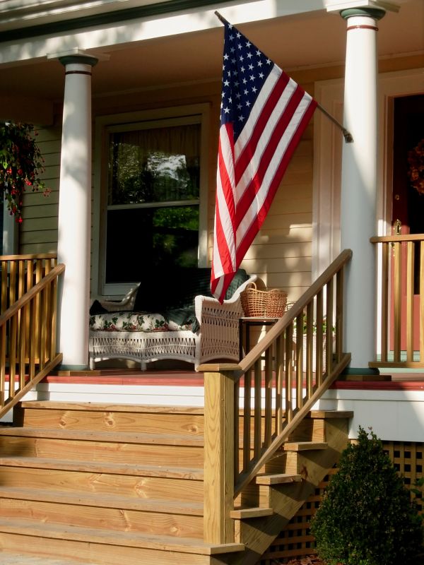 Porch Stairs Installation