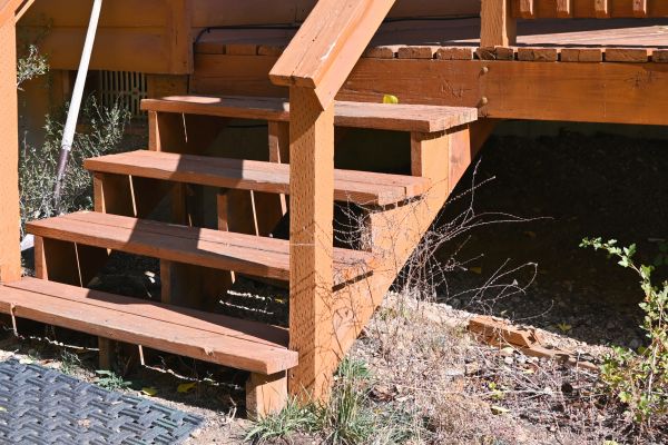 Deck Steps Construction